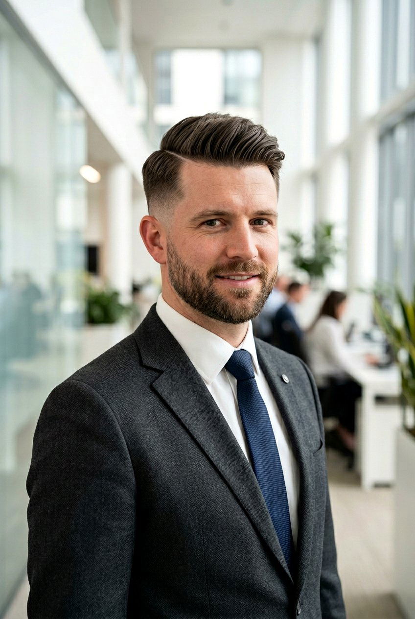 Low Fade Side Part - 20 classic mens side part haircut - 20 classic men’s side part haircut