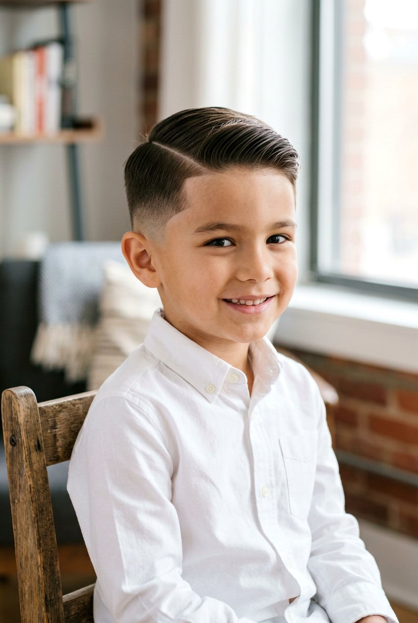 Low Fade Side Part - 20 little boy side part haircut - 20 little boy side part haircut