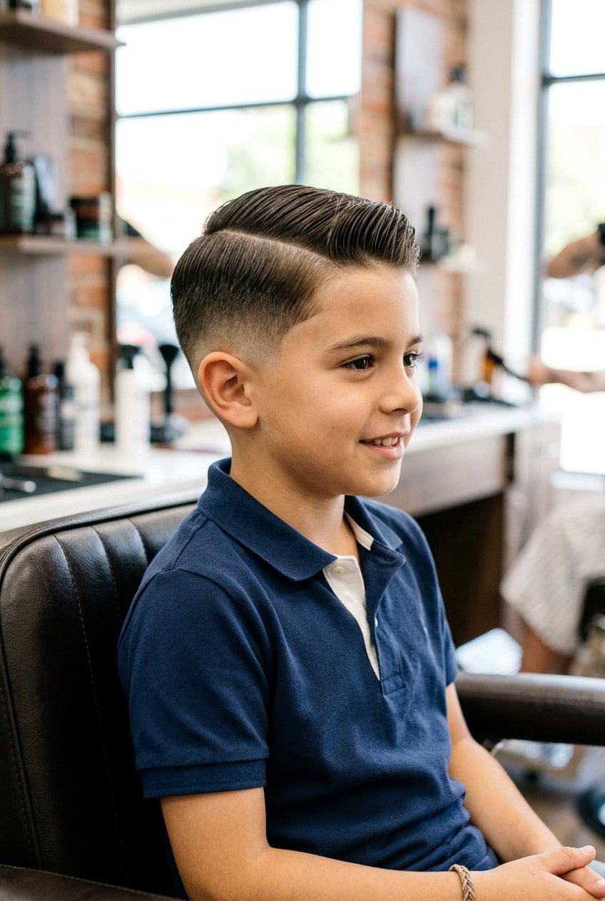 Low Fade Side Part Haircut For Boys - 20 side part haircut for boys - 20 side part haircut for boys