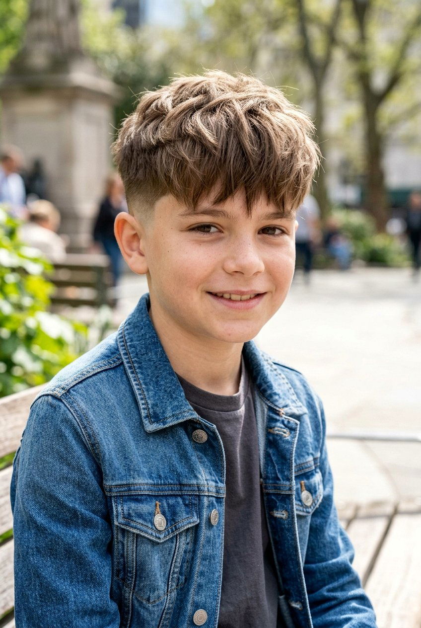 Low Fade Textured Fringe - 20 boys low fade for thick hair - 20 boys low fade for thick hair