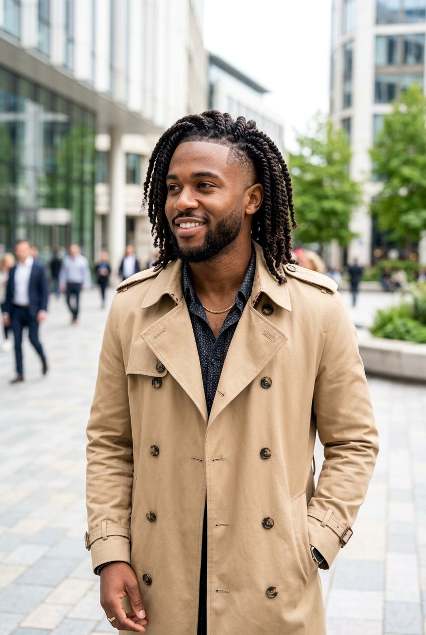 Low Fade With Kinky Twists - 20 low fade with twists men - 20 low fade with twists men