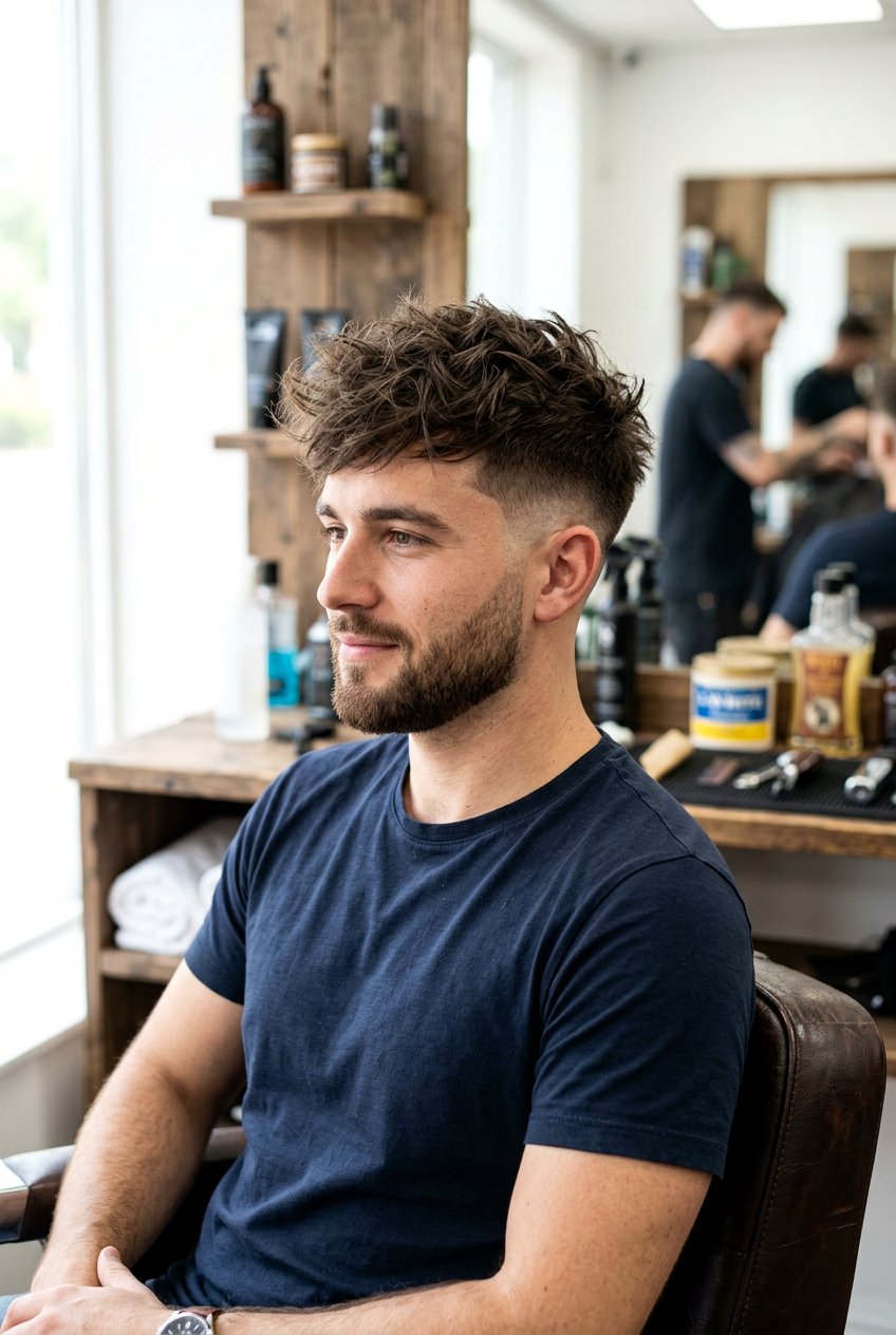 Low Fade With Messy Hair - 20 low fade haircut - 20 low fade haircut