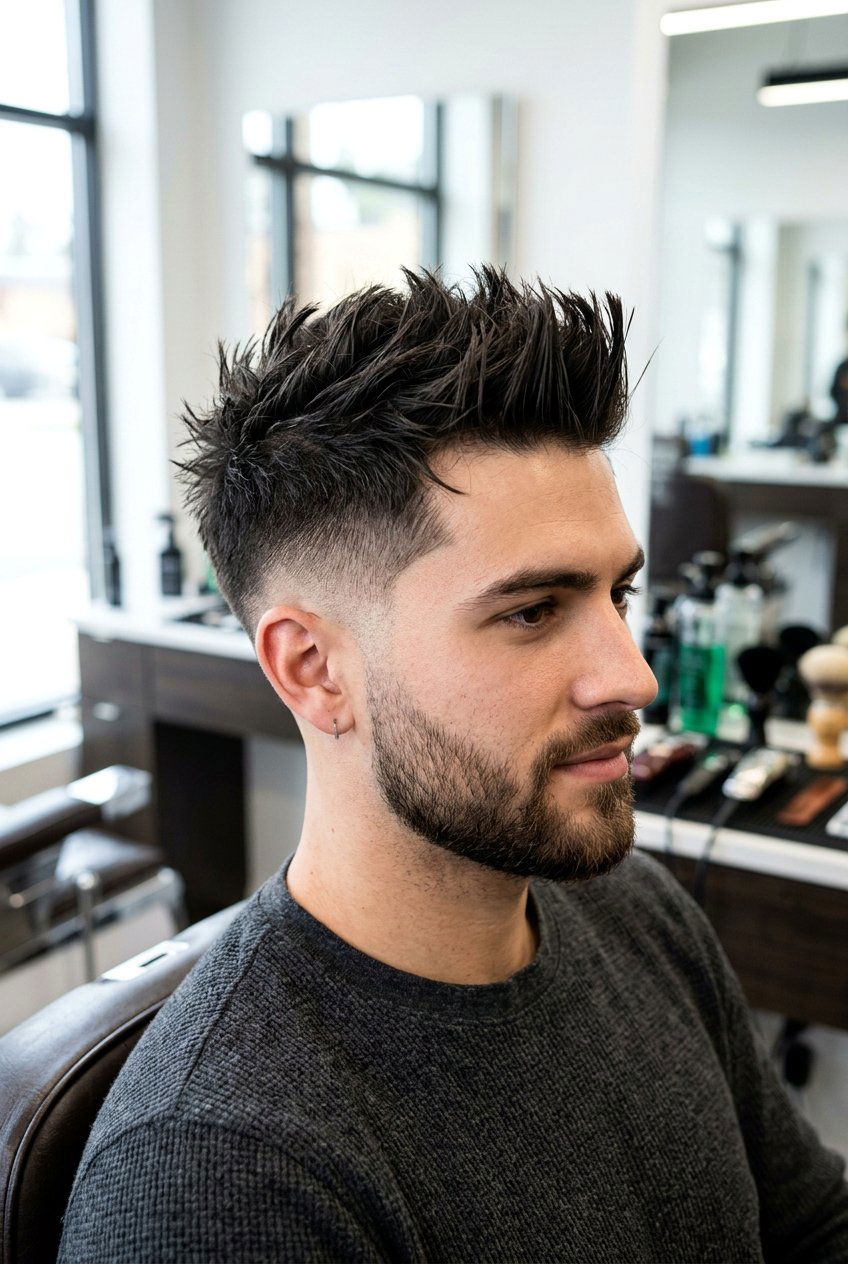 Low Fade With Spiky Hair - 20 low fade haircut - 20 low fade haircut