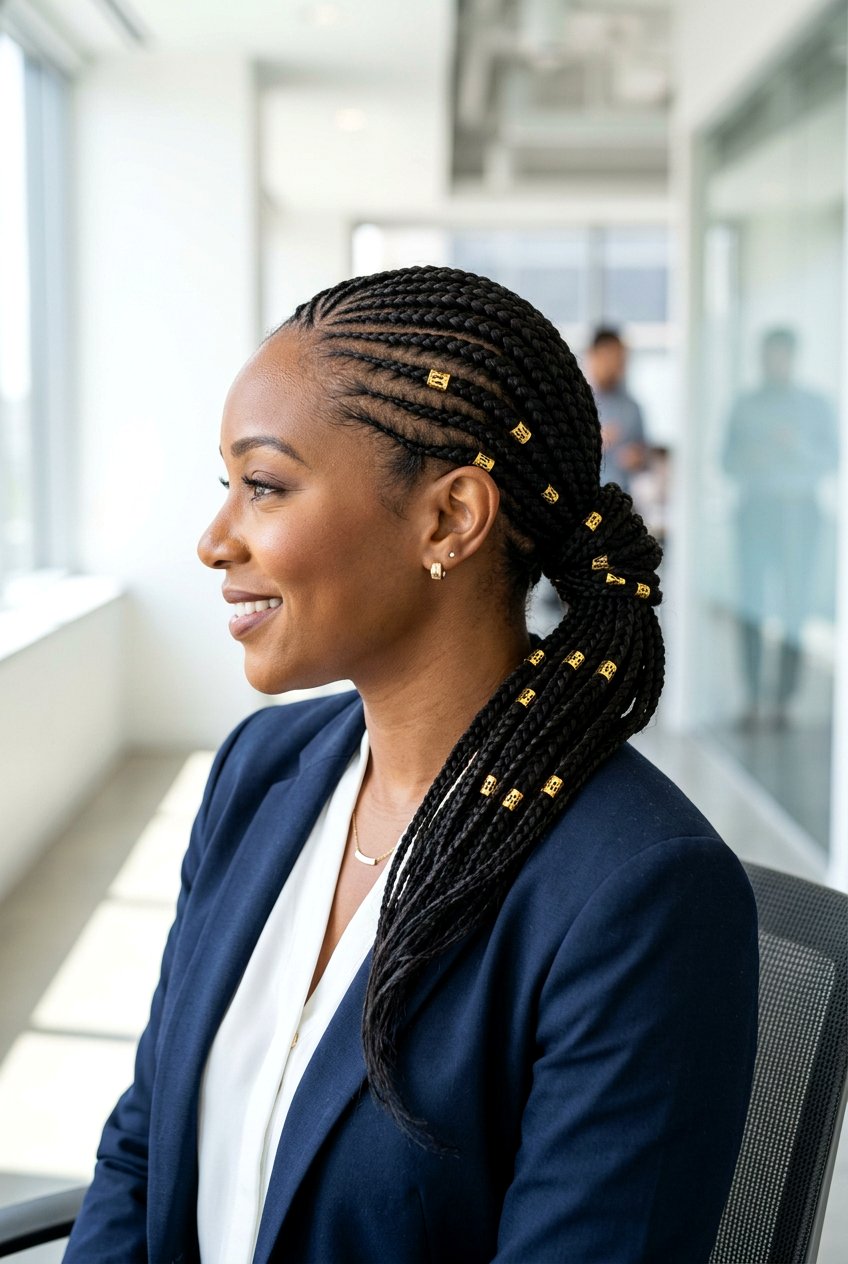 Low Lemonade Braids Ponytail - 20 lemonade braids into ponytail - 20 lemonade braids into ponytail