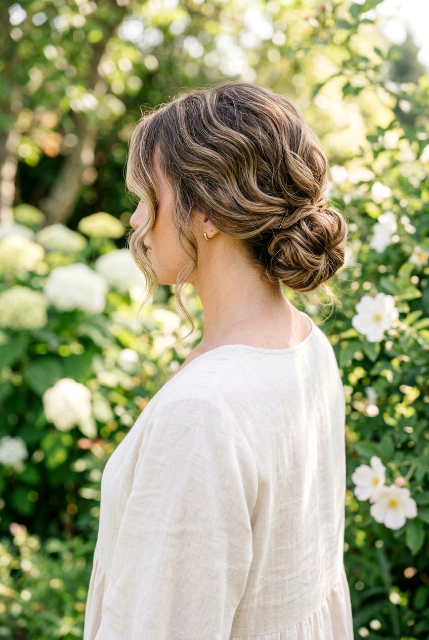 Low Loose Chignon - 20 classic chignon hairstyle - 20 classic chignon hairstyle