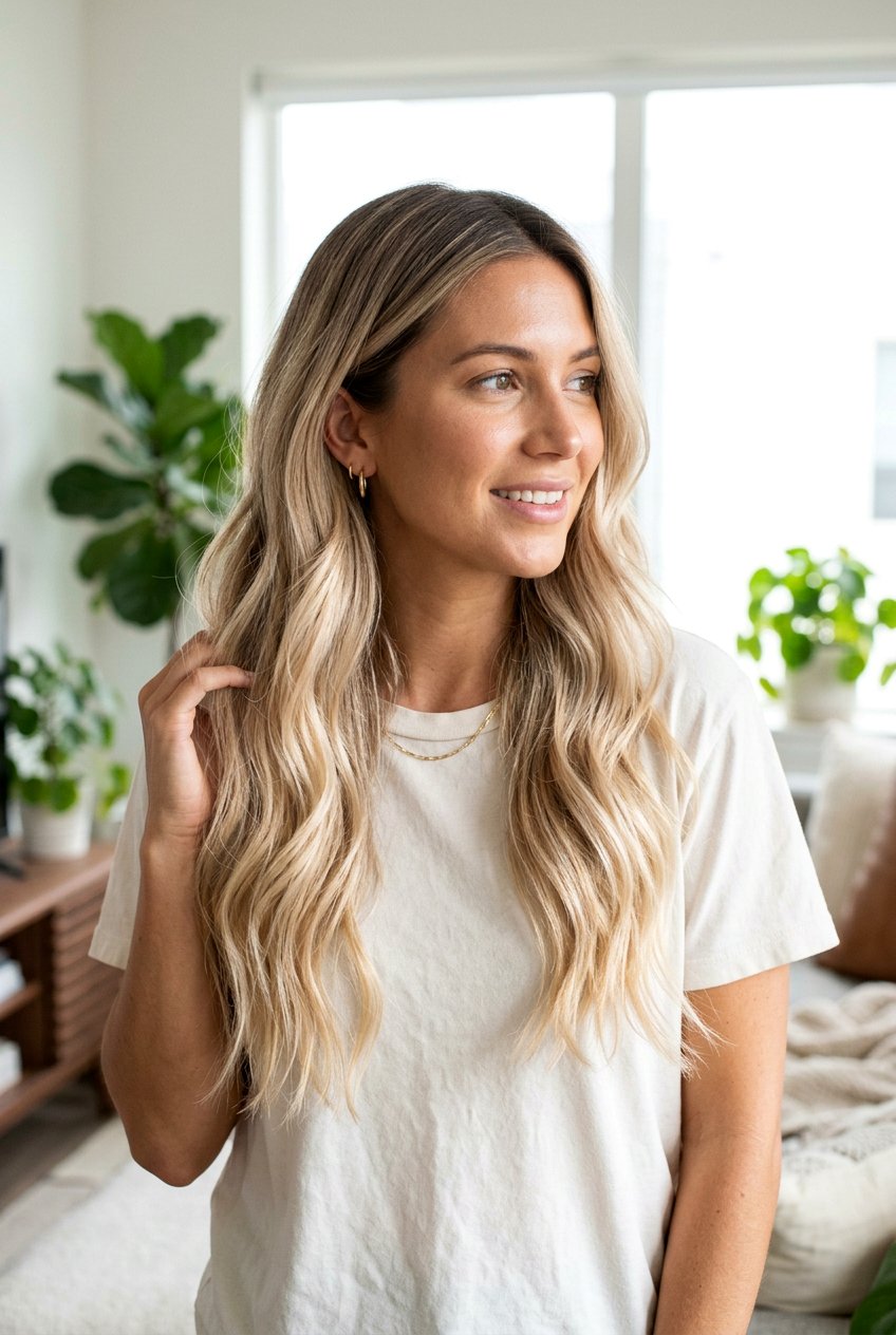 Low Maintenance Champagne Blonde Balayage - 20 champagne blonde balayage - 20 champagne blonde balayage