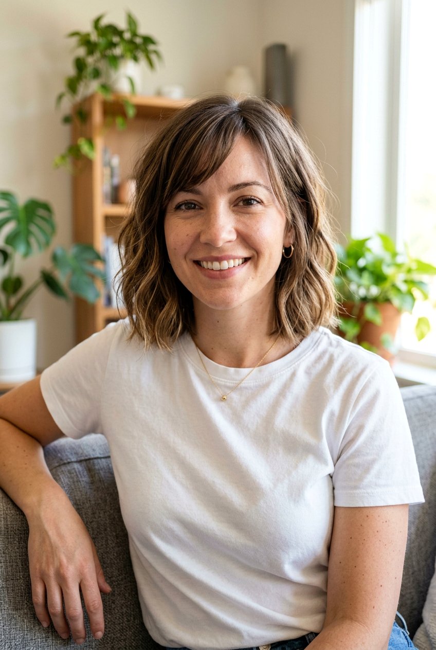 Low Maintenance Collarbone Bob With Side Bangs - 20 collarbone bob with side bangs - 20 collarbone bob with side bangs