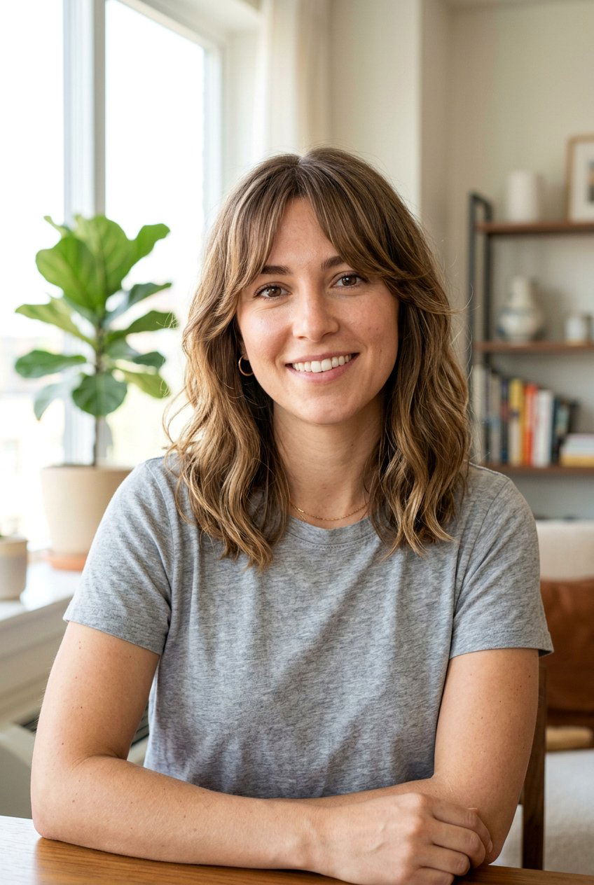 Low Maintenance Collarbone Cut With Curtain Bangs - 20 collarbone haircut with curtain bangs - 20 collarbone haircut with curtain bangs