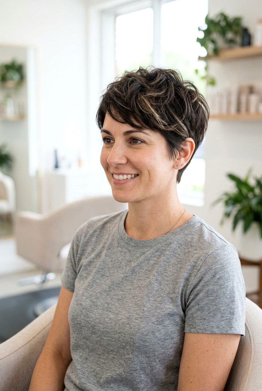 Low Maintenance Pixie Cut For Thick Hair - 20 low maintenance short haircut for thick hair - 20 low maintenance short haircut for thick hair