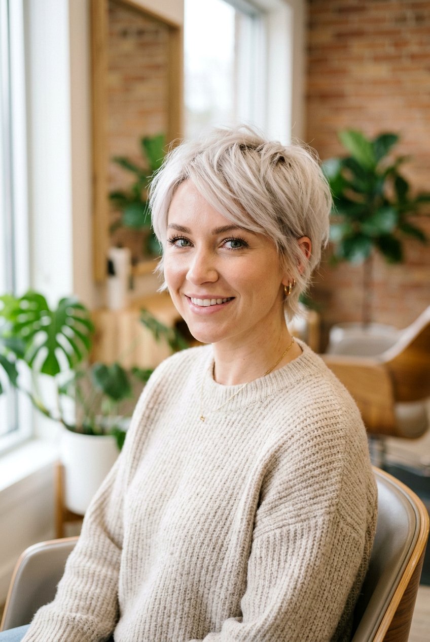 Low Maintenance Platinum Pixie Haircut - 20 platinum pixie haircut - 20 platinum pixie haircut