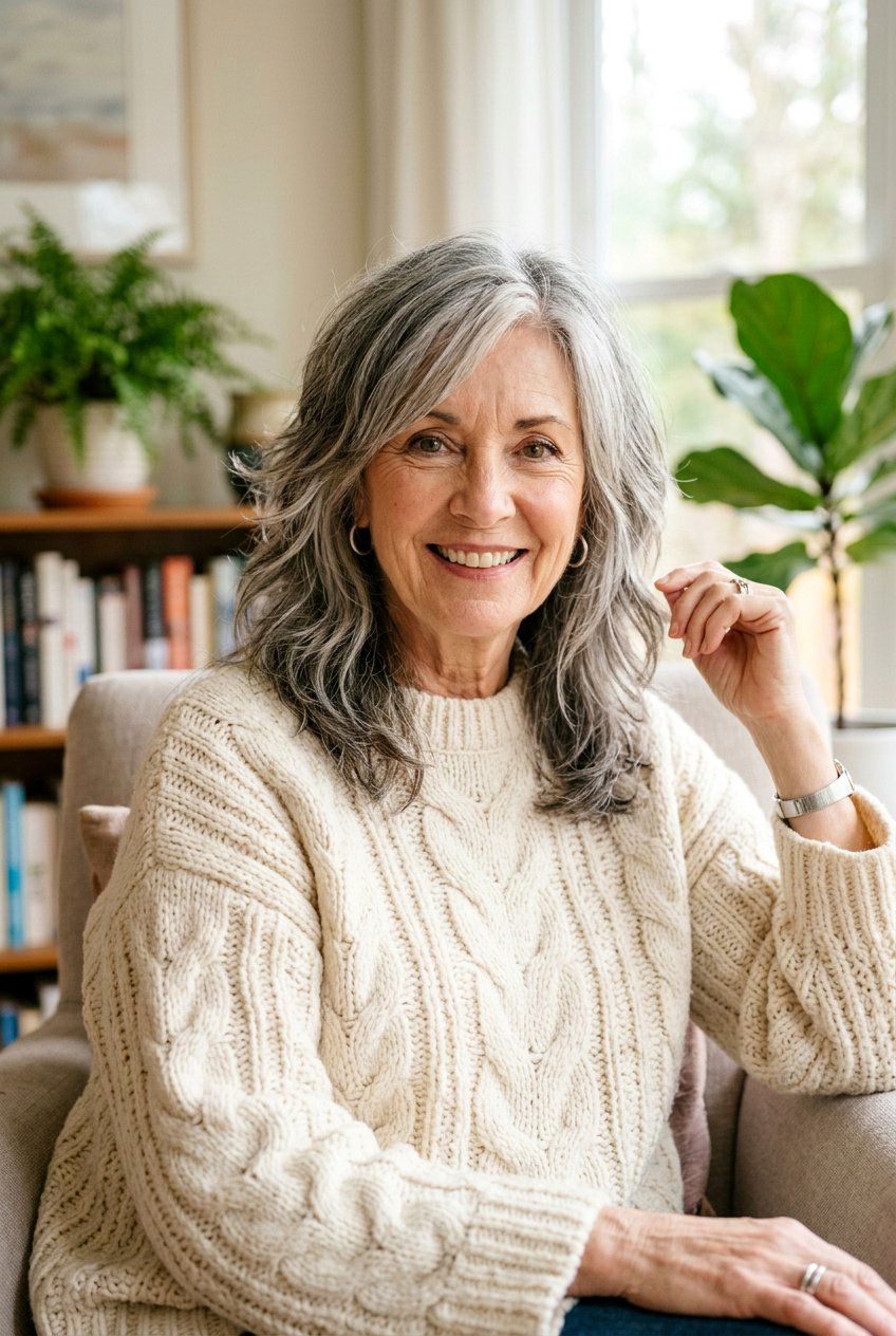 Low Maintenance Shag - 20 shag haircut for women over 70 - 20 shag haircut for women over 70