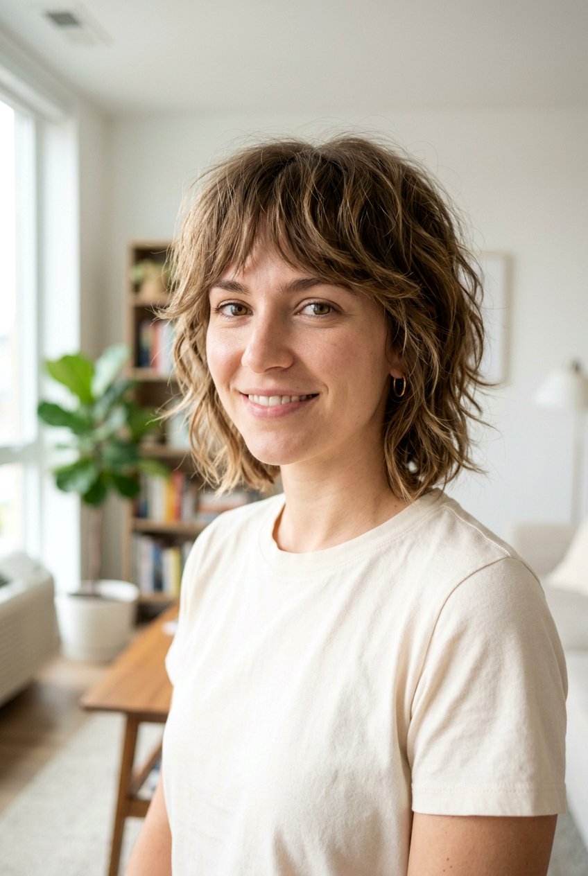 Low Maintenance Short Shag Haircut - 20 pretty hairstyles for women - 20 pretty hairstyles for women