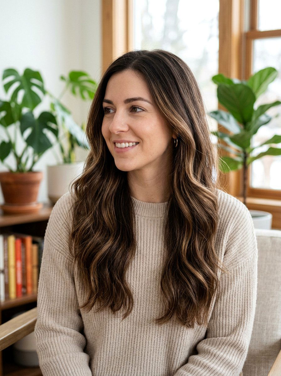 Low Maintenance Soft Espresso Balayage For Brunettes - 20 soft espresso balayage for brunettes - 20 soft espresso balayage for brunettes