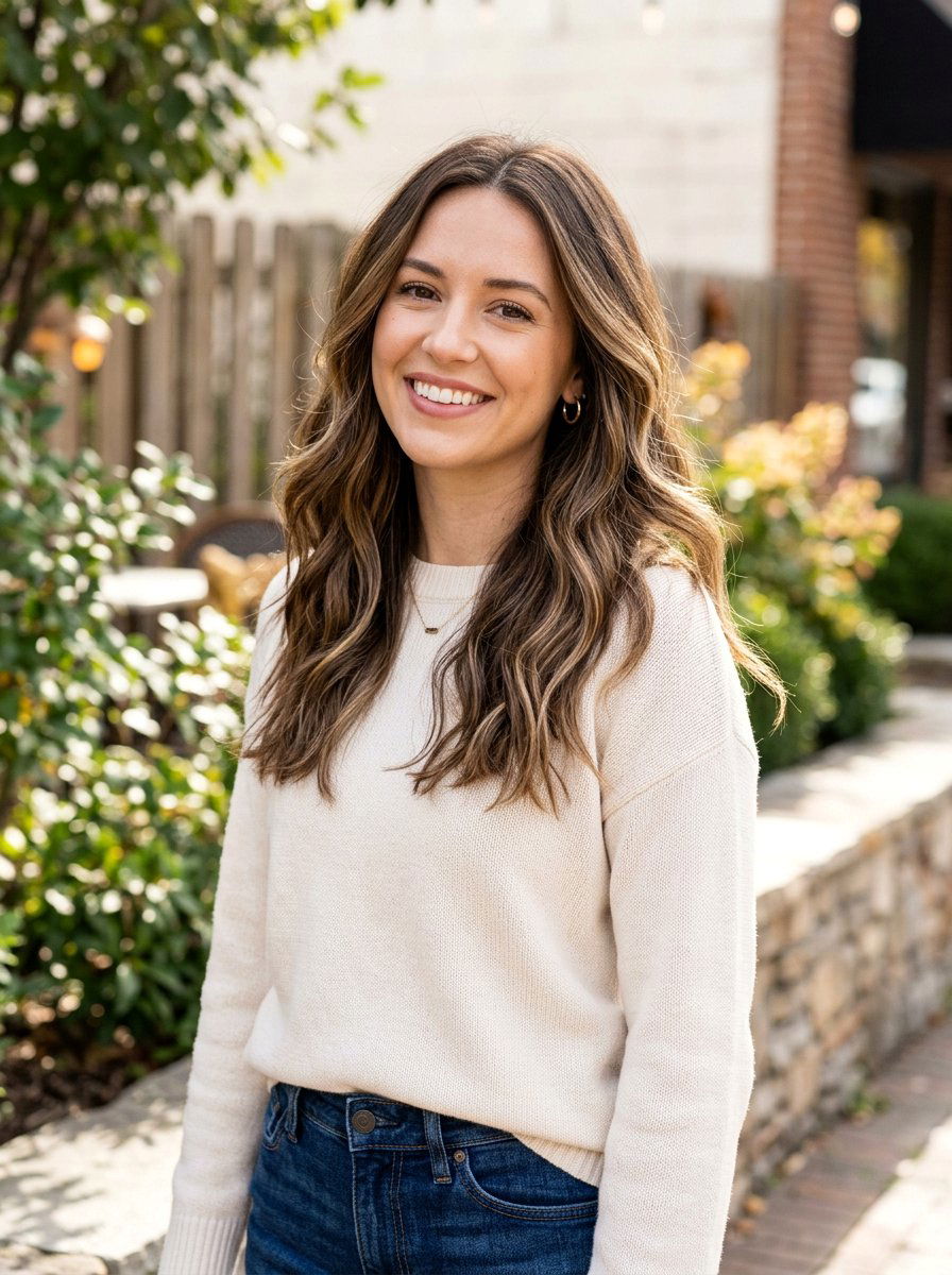 Low Maintenance Walnut Brunette With Highlights - 20 walnut brunette with highlights - 20 walnut brunette with highlights