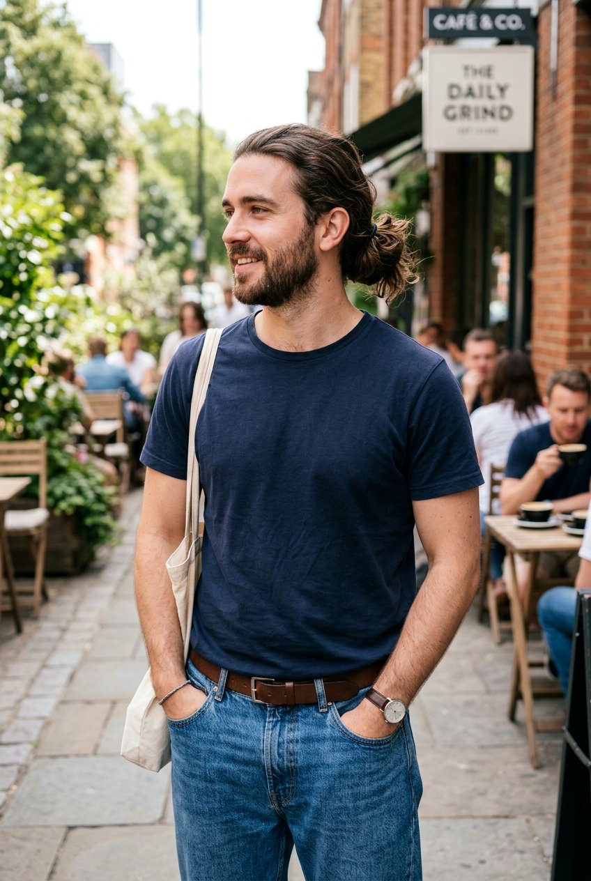 Low Man Bun For Everyday Casual Wear - 20 low man bun hairstyle - 20 low man bun hairstyle