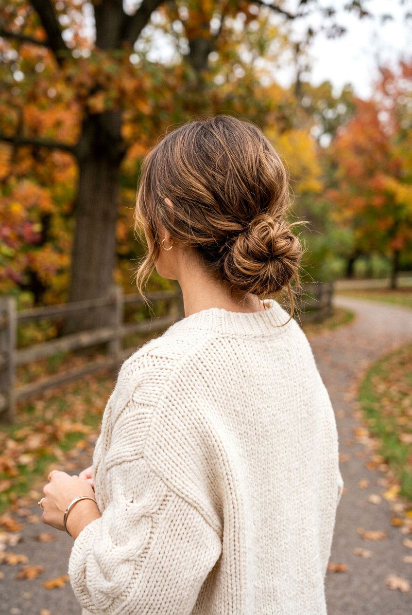 Low Messy Bun - 20 mom quick grocery run bun - 20 mom quick grocery run bun