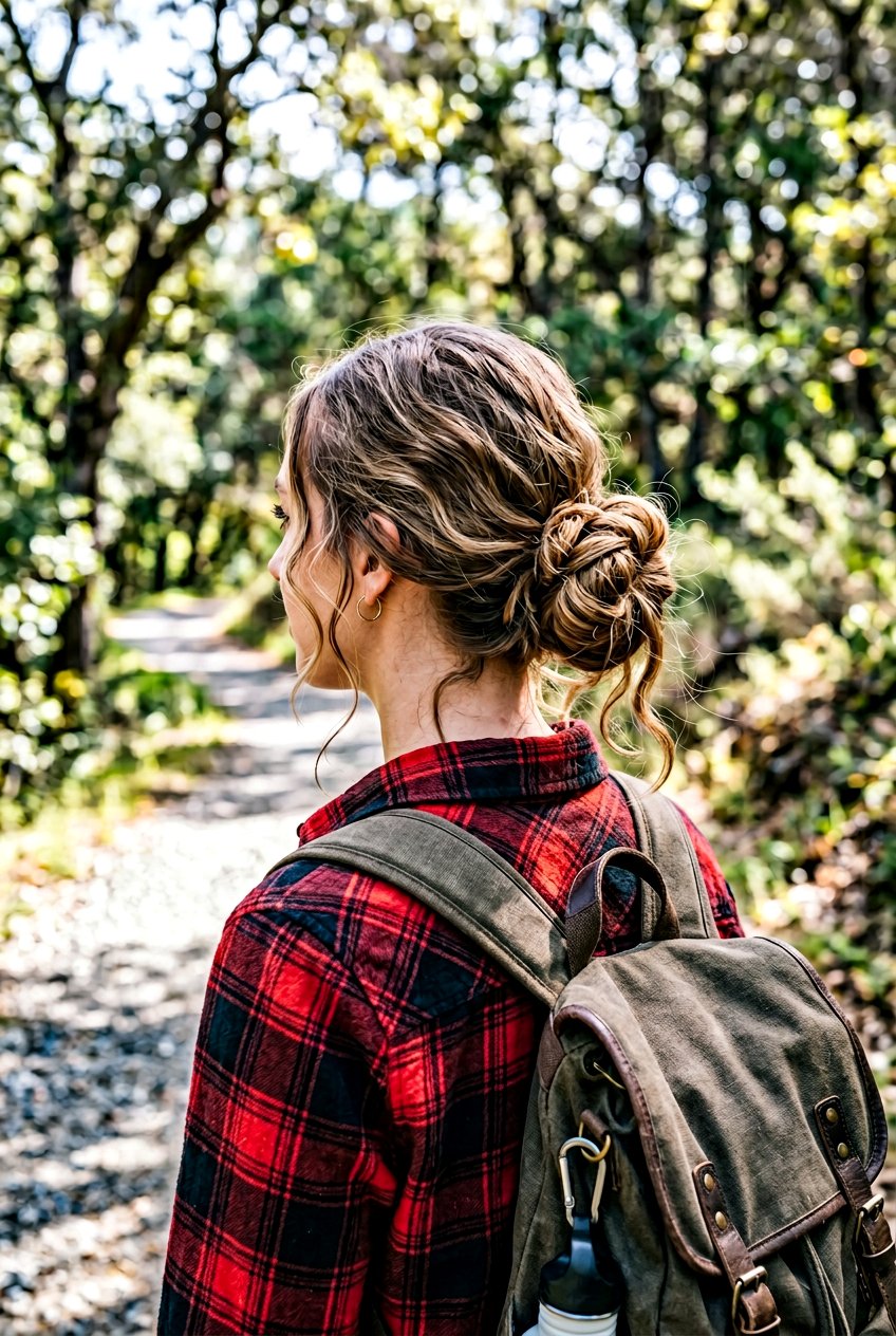 20 Practical Camping Hairstyle Ideas for Medium Hair Lengths