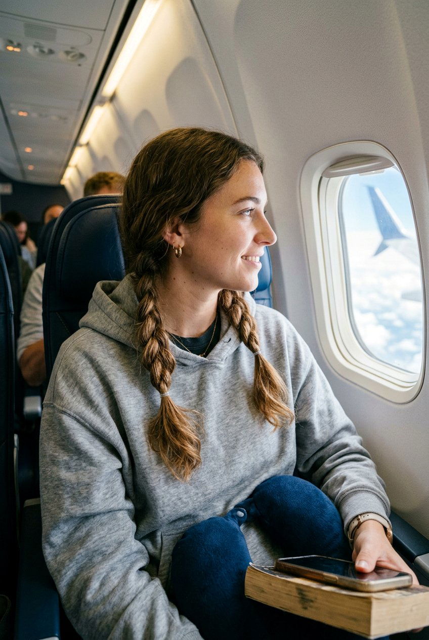 Low Pigtail Braids For Airplane Trips - 20 airplane friendly braid styles - 20 airplane friendly braid styles