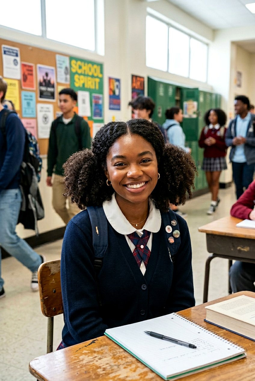 20 Cute School Hairstyle Ideas for Naturally Curly Hair
