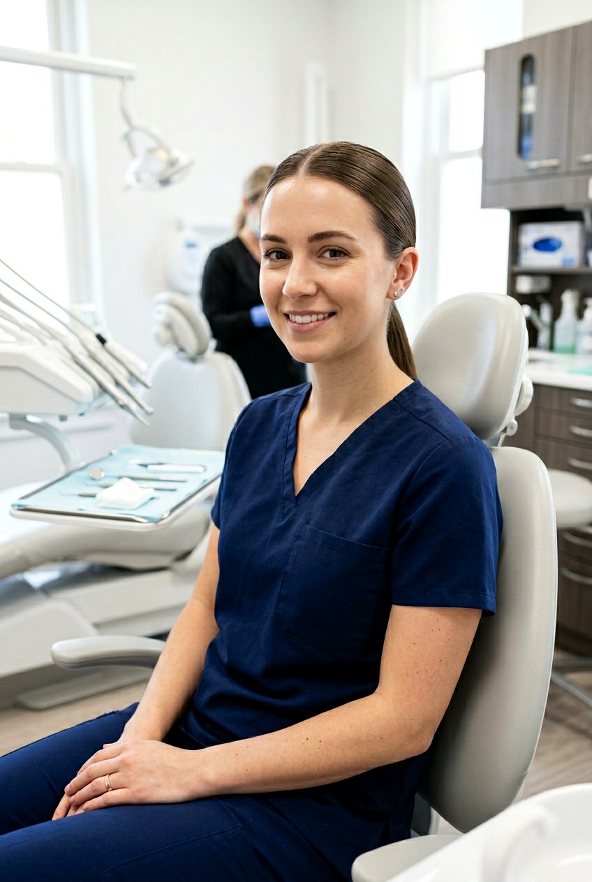 Low Ponytail For Dentist Visit - 20 dentist office hairstyles - 20 dentist office hairstyles