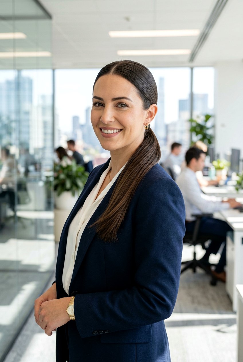 Low Ponytail For Professional Look - 20 mature women office hairstyle ideas - 20 mature women office hairstyle ideas