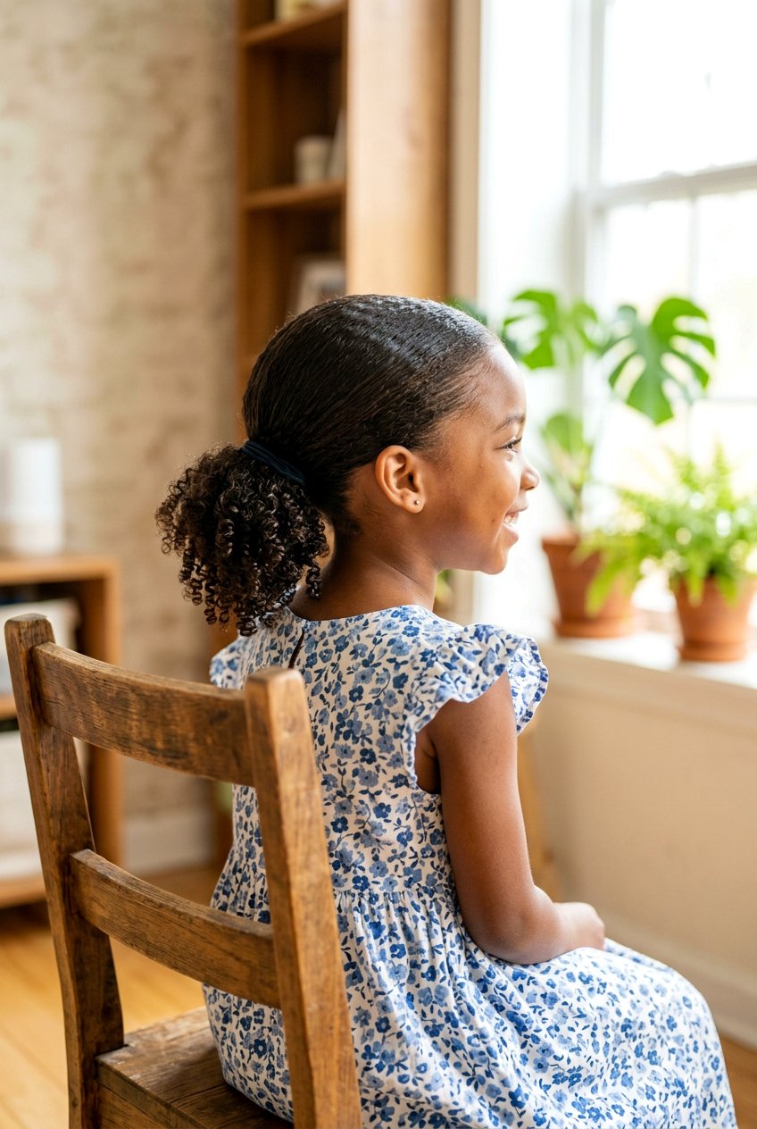Low Puff For Little Girls - 20 natural puff styles for little girls - 20 natural puff styles for little girls