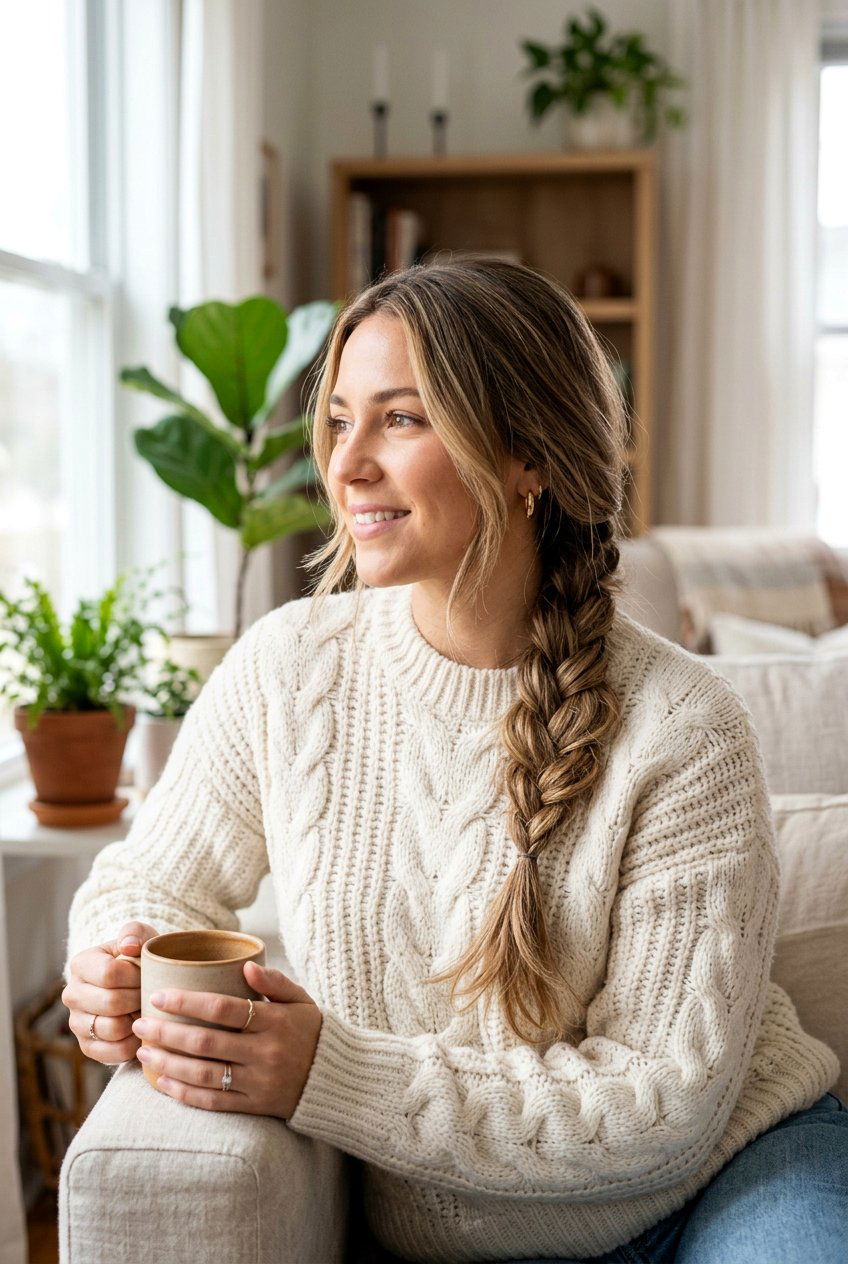 Low Side Braid - 20 library friendly hairstyles - 20 library friendly hairstyles