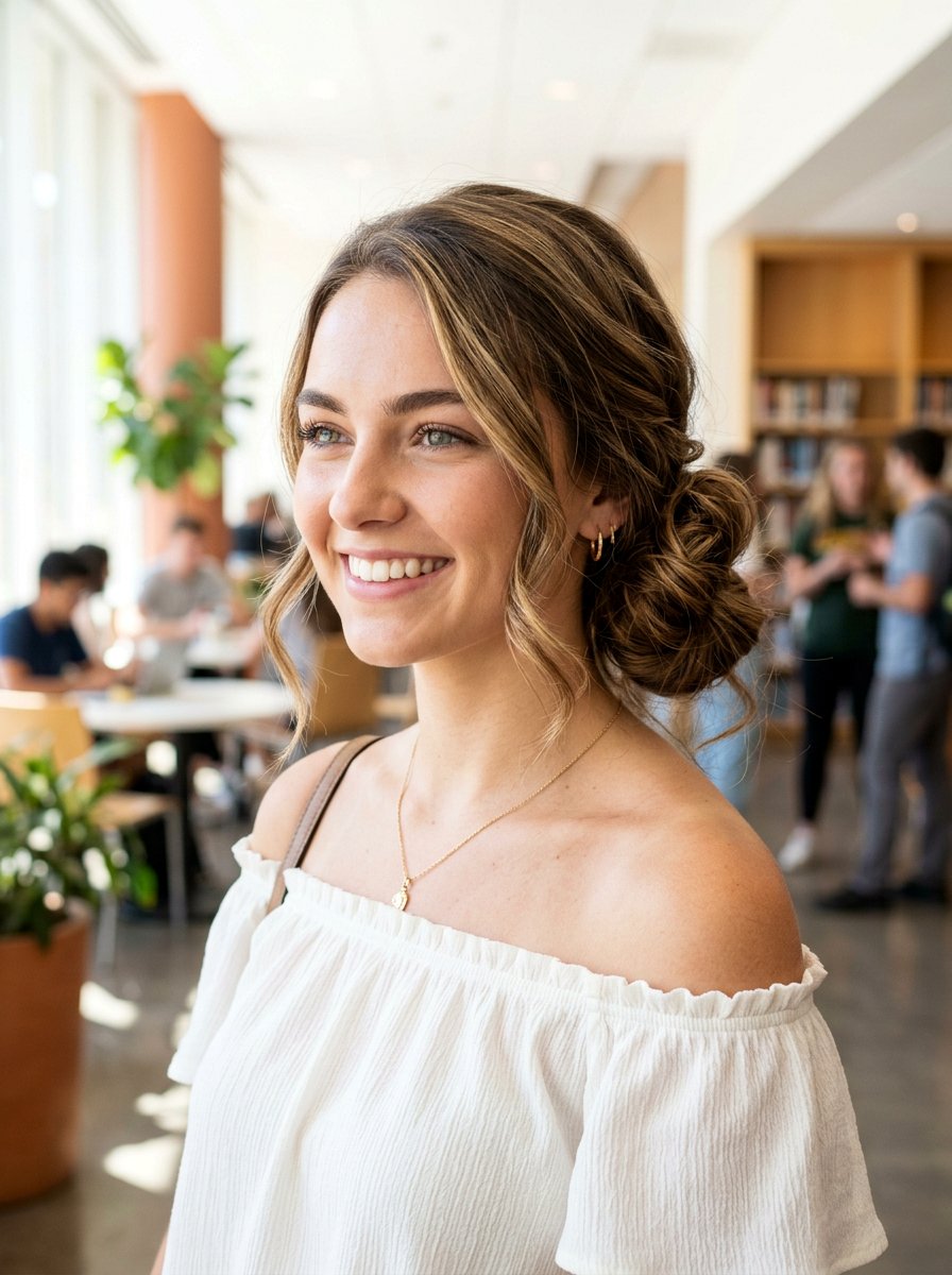 Low Side Bun For Class - 20 college girls low bun for class - 20 college girls low bun for class