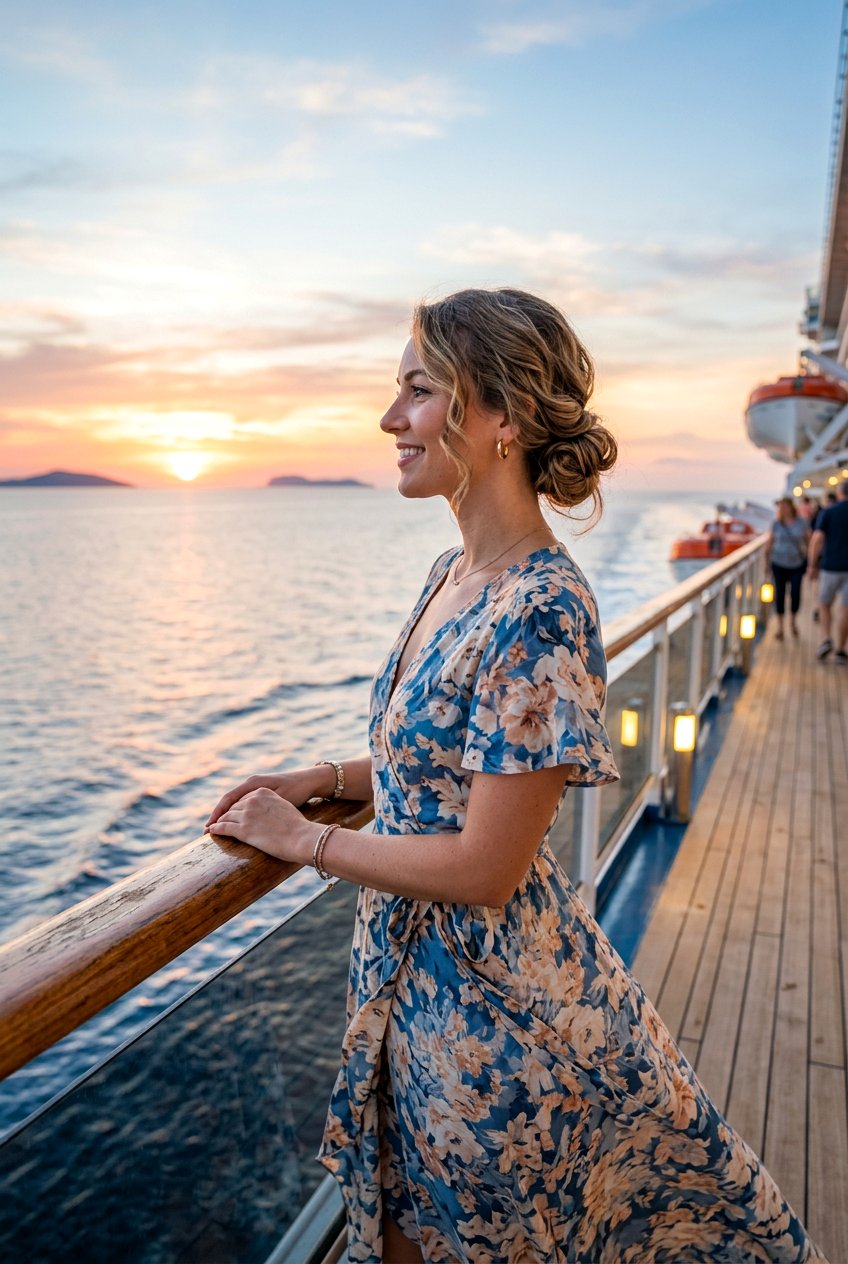 Low Side Bun For Cruise - 20 cruise hairstyles for women - 20 cruise hairstyles for women