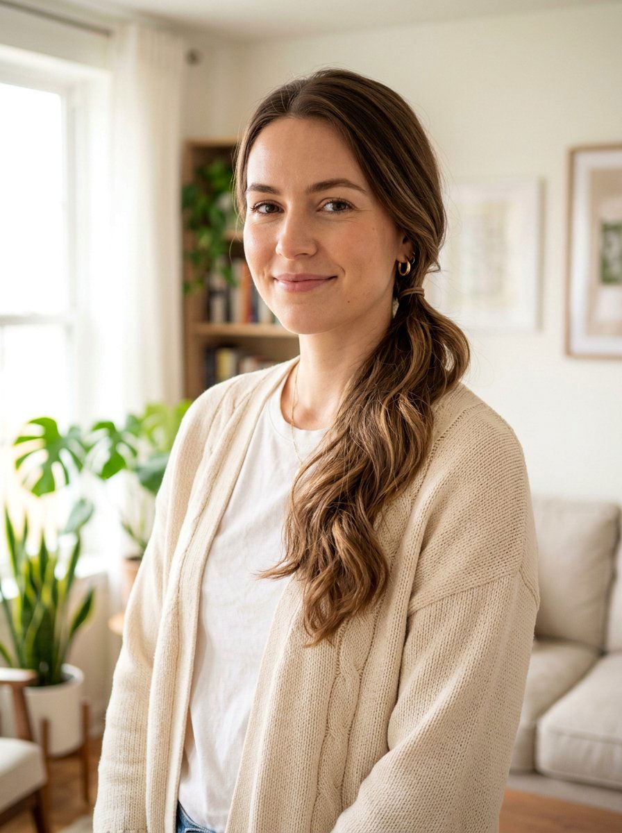 Low Side Ponytail - 20 vacation hairstyle for airplane travel - 20 vacation hairstyle for airplane travel