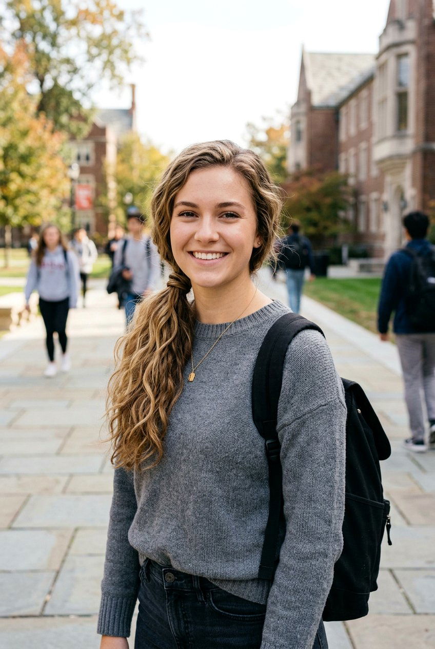 Low Side Ponytail for School - 20 no heat hairstyles for school - 20 no heat hairstyles for school