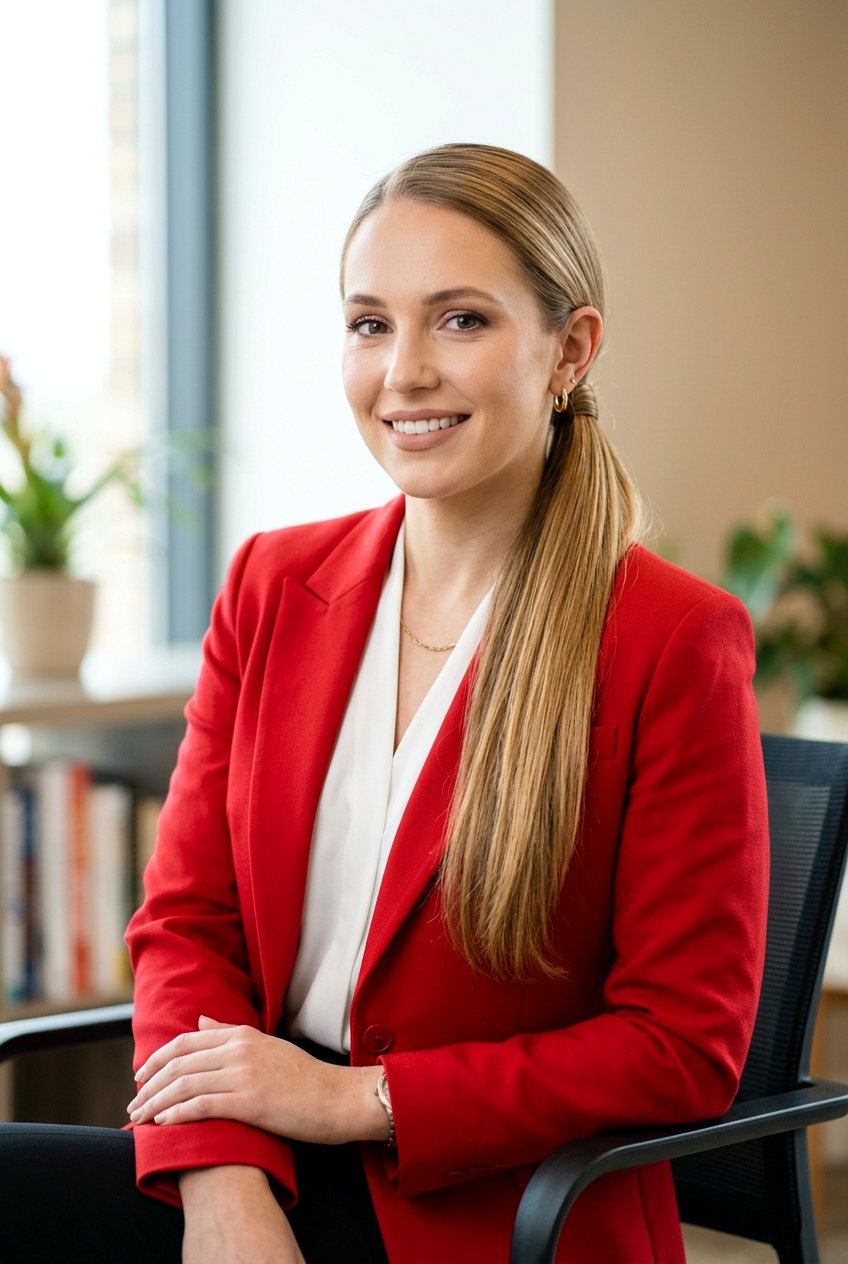 Low Side Ponytail - 20 easy corporate hairstyle for long hair - 20 easy corporate hairstyle for long hair