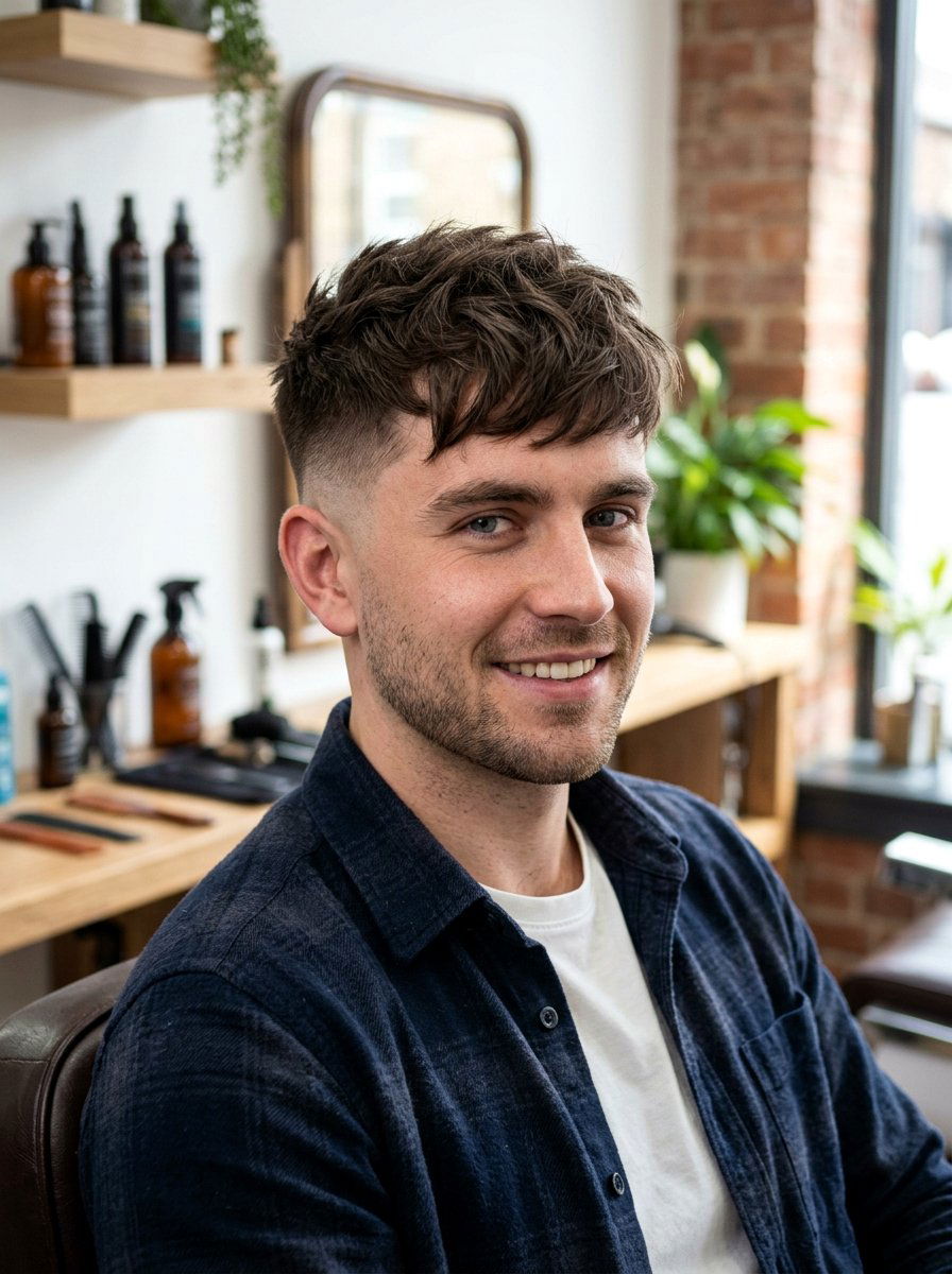 Low Skin Fade With Textured Crop - 20 skin fade with textured crop - 20 skin fade with textured crop