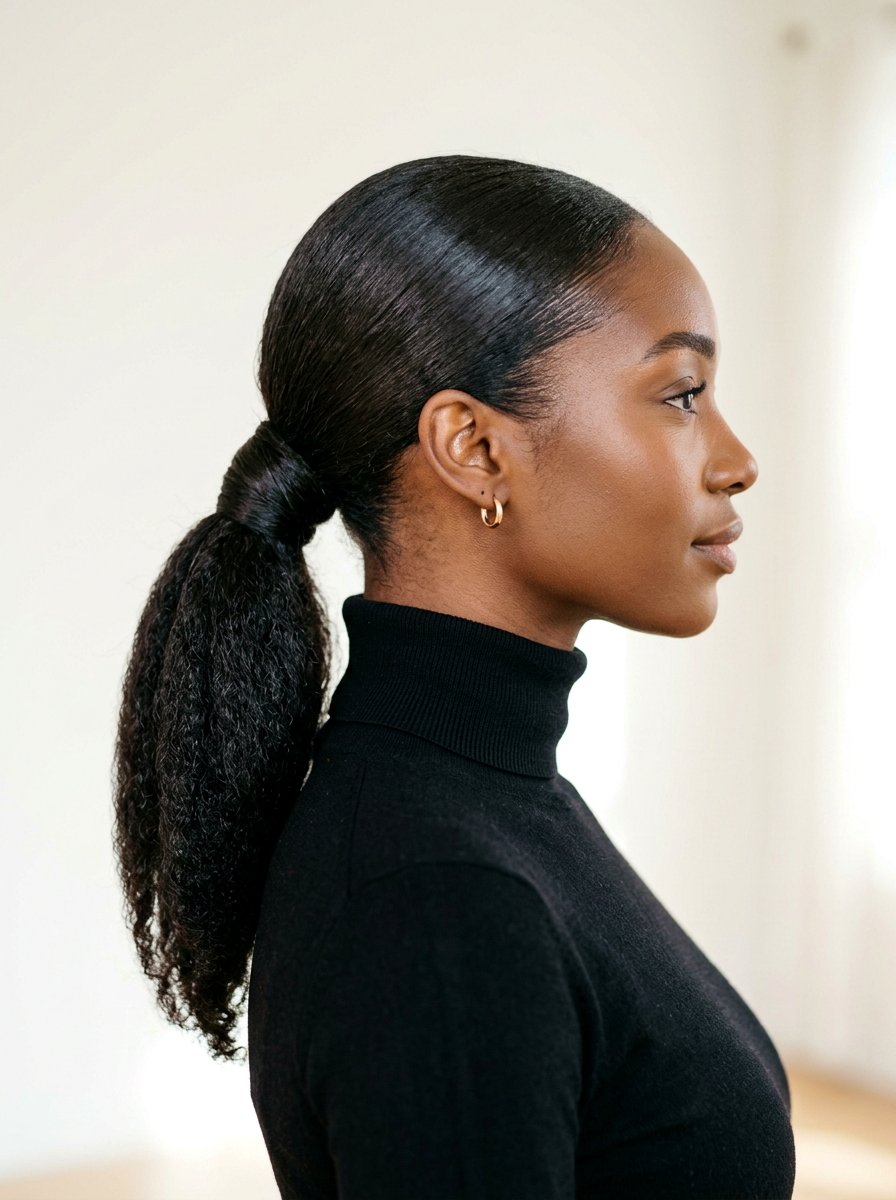 Low Sleek Ponytail For Black Women - 20 sleek ponytail for black women - 20 sleek ponytail for black women