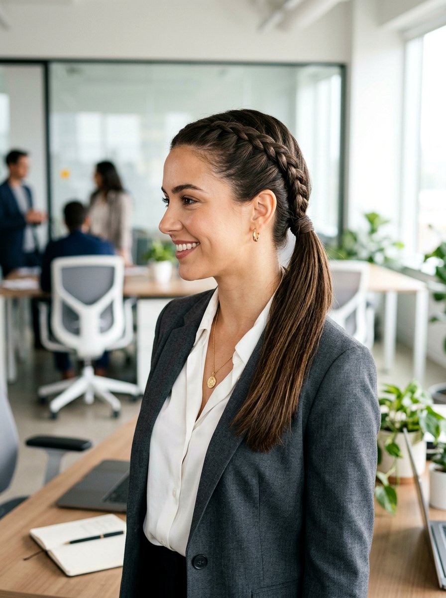Low Stitch Braid Ponytail - 20 stitch braid ponytail hairstyle - 20 stitch braid ponytail hairstyle