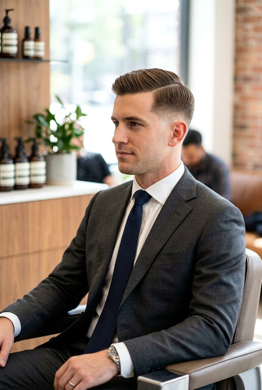 Low Taper Comb Over - 20 tapered comb over for men - 20 tapered comb over for men