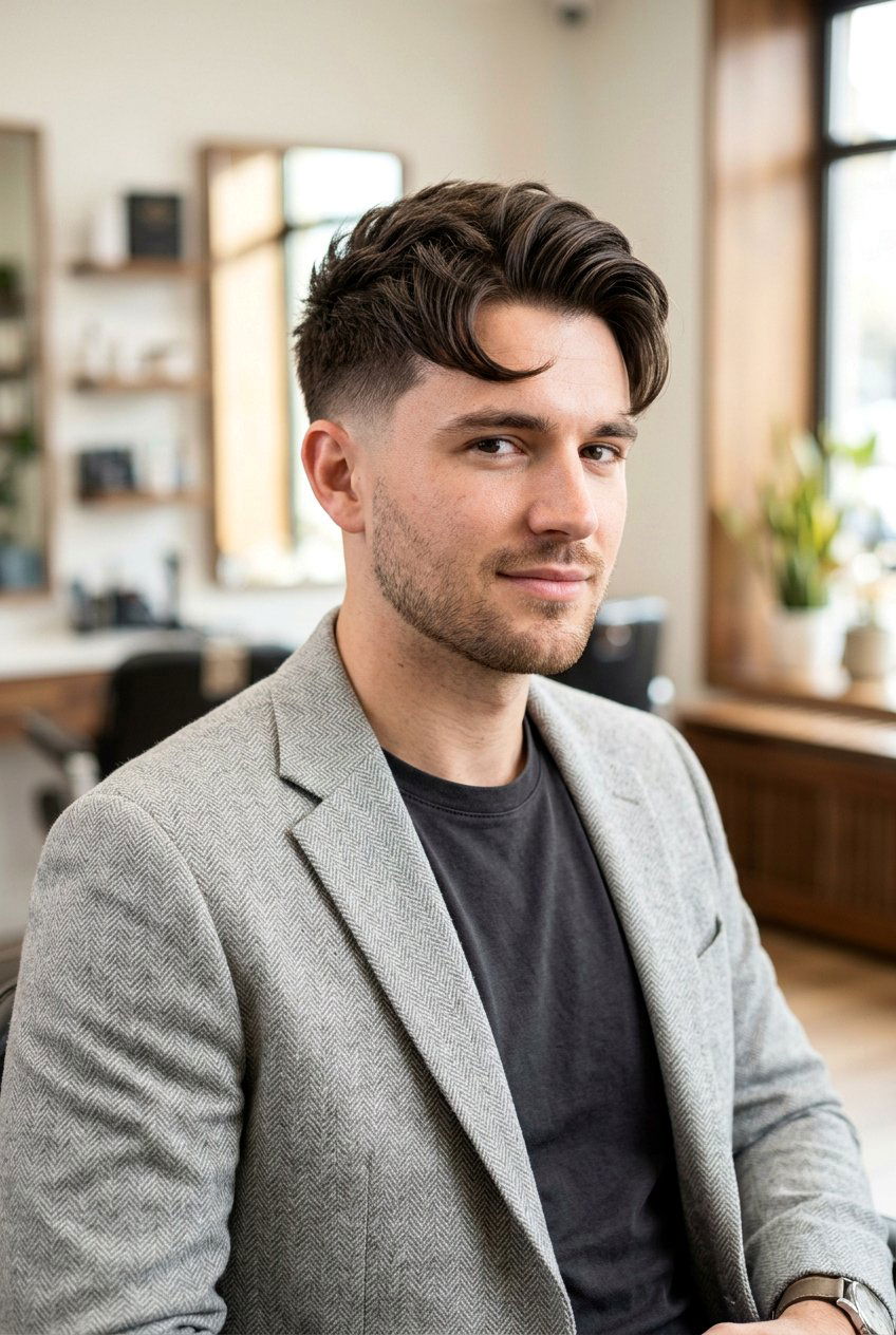Low Taper Comma Haircut - 20 comma haircut for men - 20 comma haircut for men