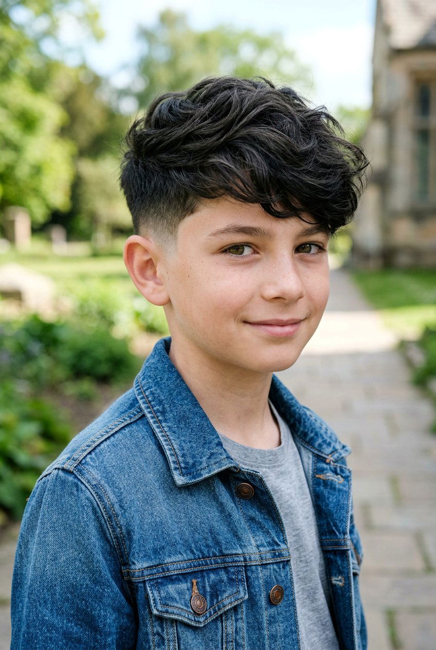 20 Trendy Boys Taper Haircut For Thick Hair Looks to Try