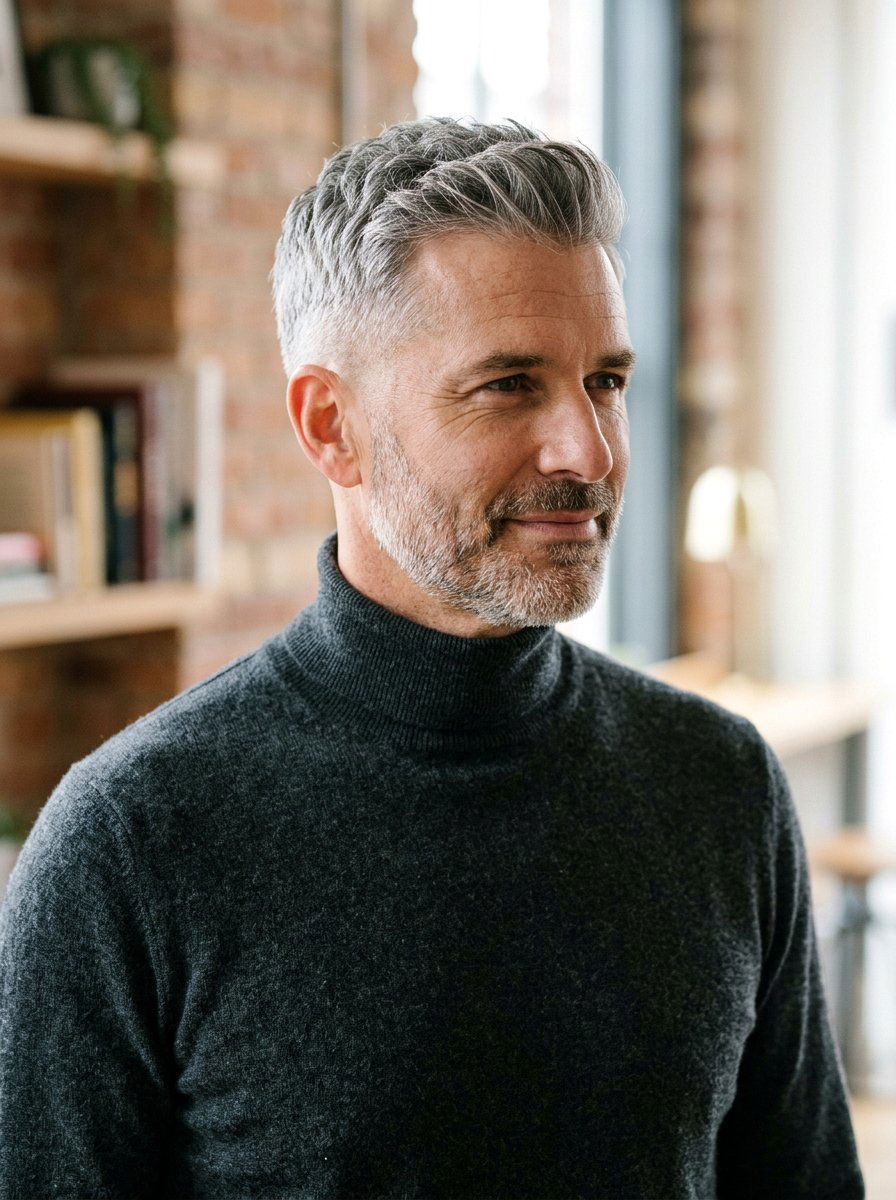 Low Taper Fade Salt And Pepper Hair - 20 salt and pepper taper haircut men - 20 salt and pepper taper haircut men