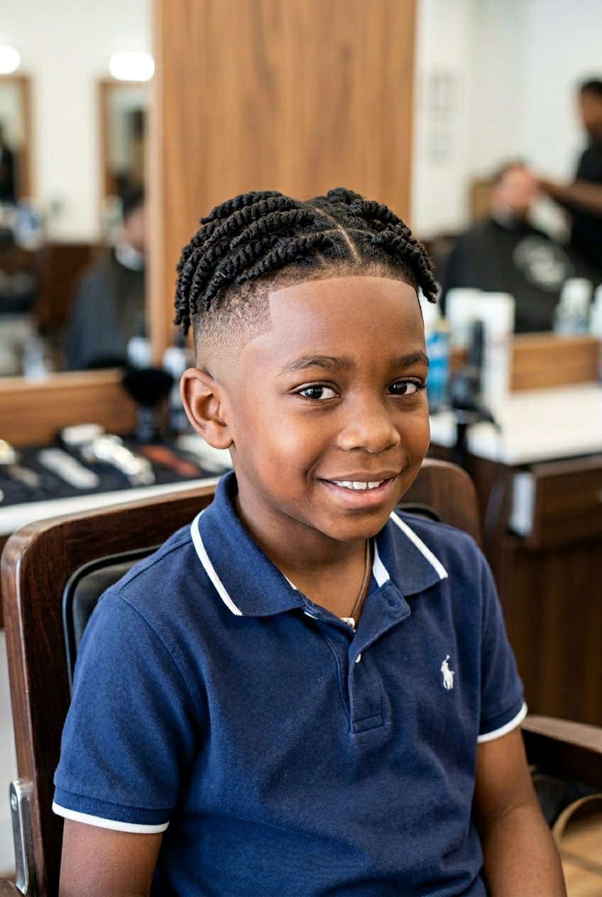 20 Trendy Black Boys Twist Sponge Hairstyles To Try Right Now