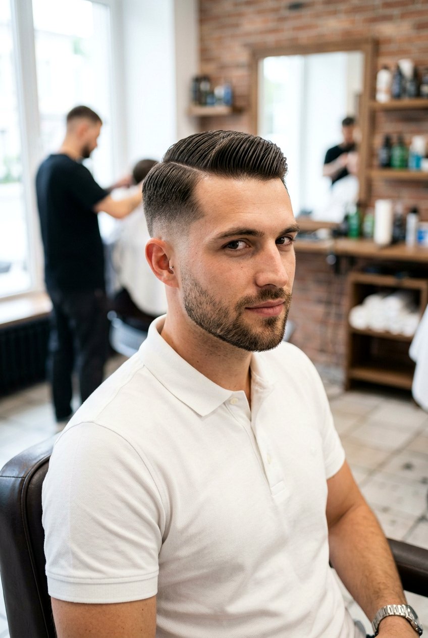 Low Taper Fade With Ivy League - 20 low taper fade for straight hair men - 20 low taper fade for straight hair men