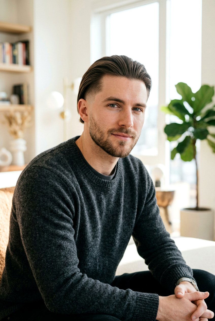 Low Taper Fade With Long Top - 20 low taper fade for straight hair men - 20 low taper fade for straight hair men