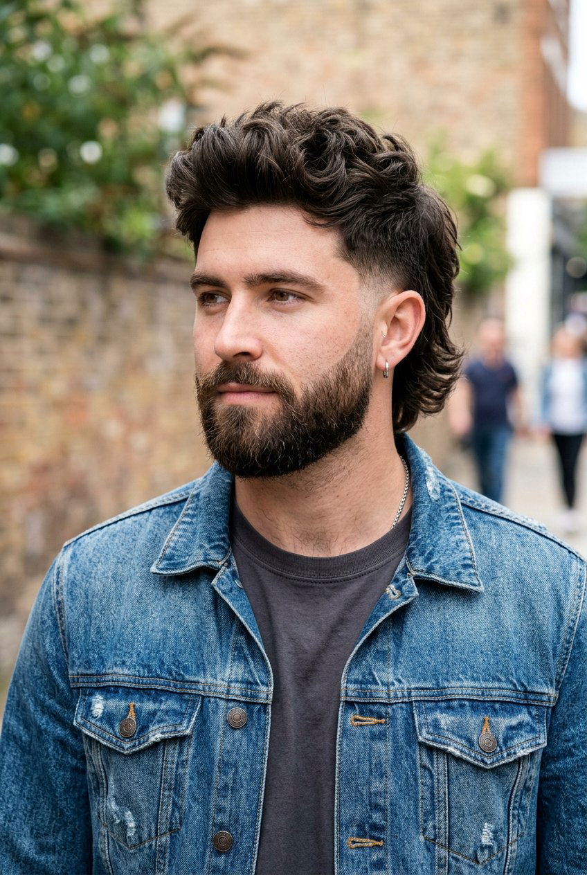 Low Taper Mullet - 20 taper mullet for thick hair men - 20 taper mullet for thick hair men