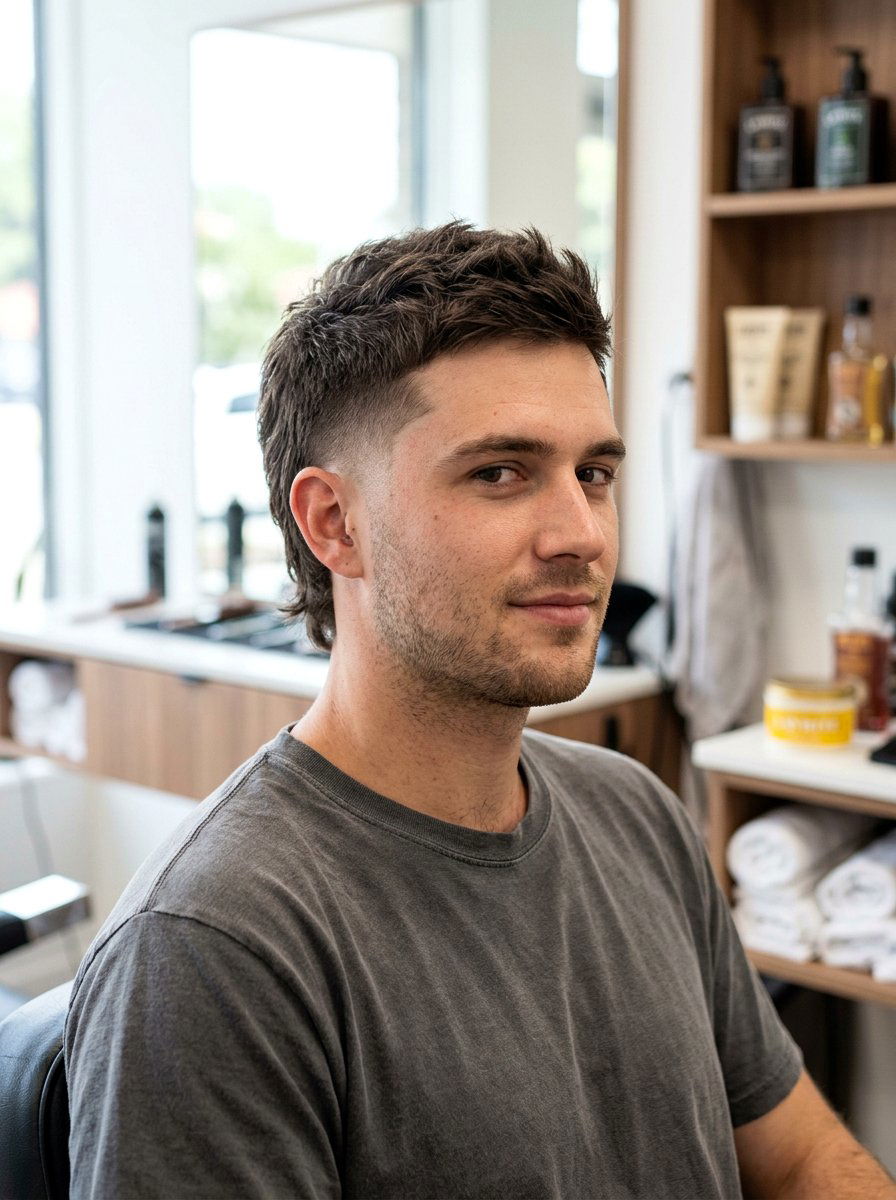 Low Taper Mullet Men - 20 taper mullet haircut men - 20 taper mullet haircut men