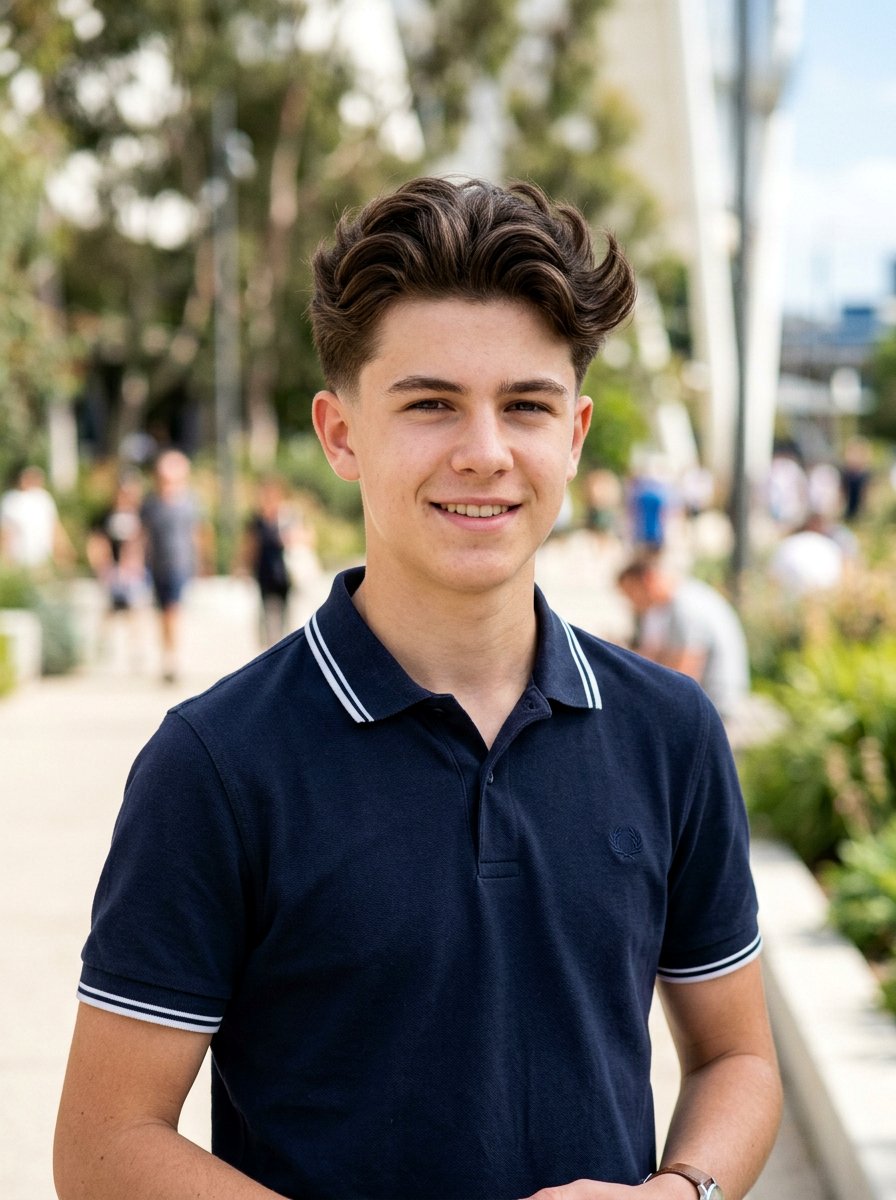 Low Taper Quiff - 20 school haircut for teenage boys with fade - 20 school haircut for teenage boys with fade