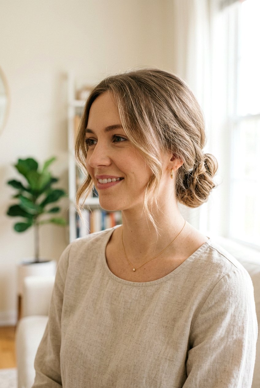 Low Textured Bun For Fine Hair - 20 textured bun for fine hair - 20 textured bun for fine hair