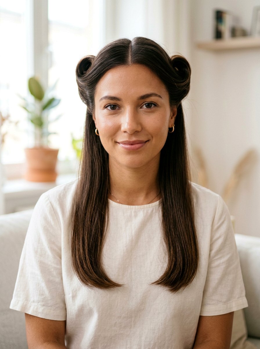 Low Victory Rolls With Center Part - 20 vintage victory rolls hairstyle - 20 vintage victory rolls hairstyle