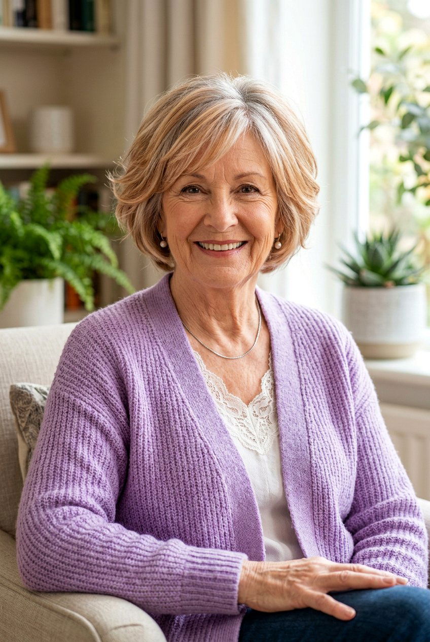 Low maintenance strawberry blonde balayage for seniors - 20 strawberry blonde balayage for mature women - 20 strawberry blonde balayage for mature women