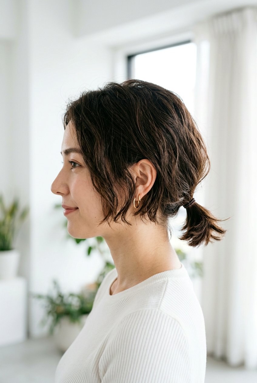 Low ponytail for short hair - 20 low ponytail hairstyles - 20 low ponytail hairstyles