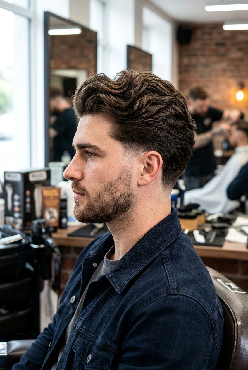 Low taper with volume - 20 hairstyles for men with thick hair - 20 hairstyles for men with thick hair